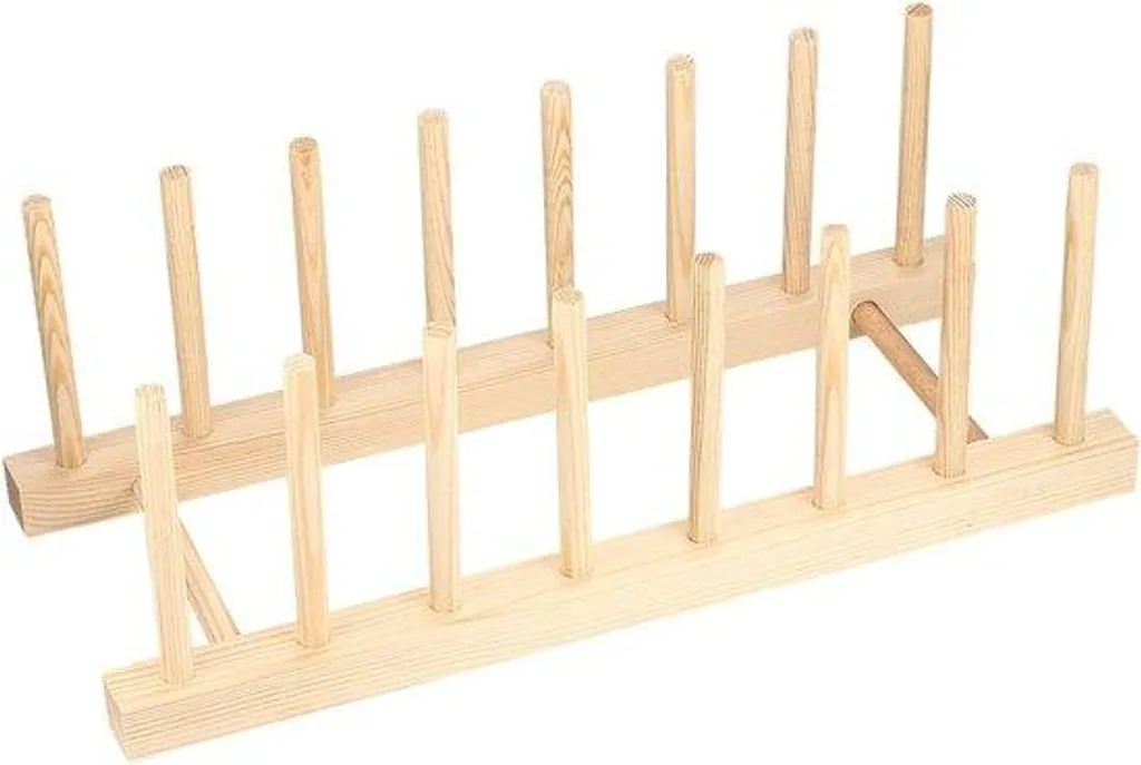 Ustensile de cuisine spatule en bois écologique pour vaisselle fragile