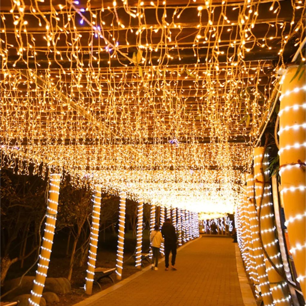 Aussenleuchten 500 Led Eisstocke 23M Weihnachtsgirlande Produktbild 6