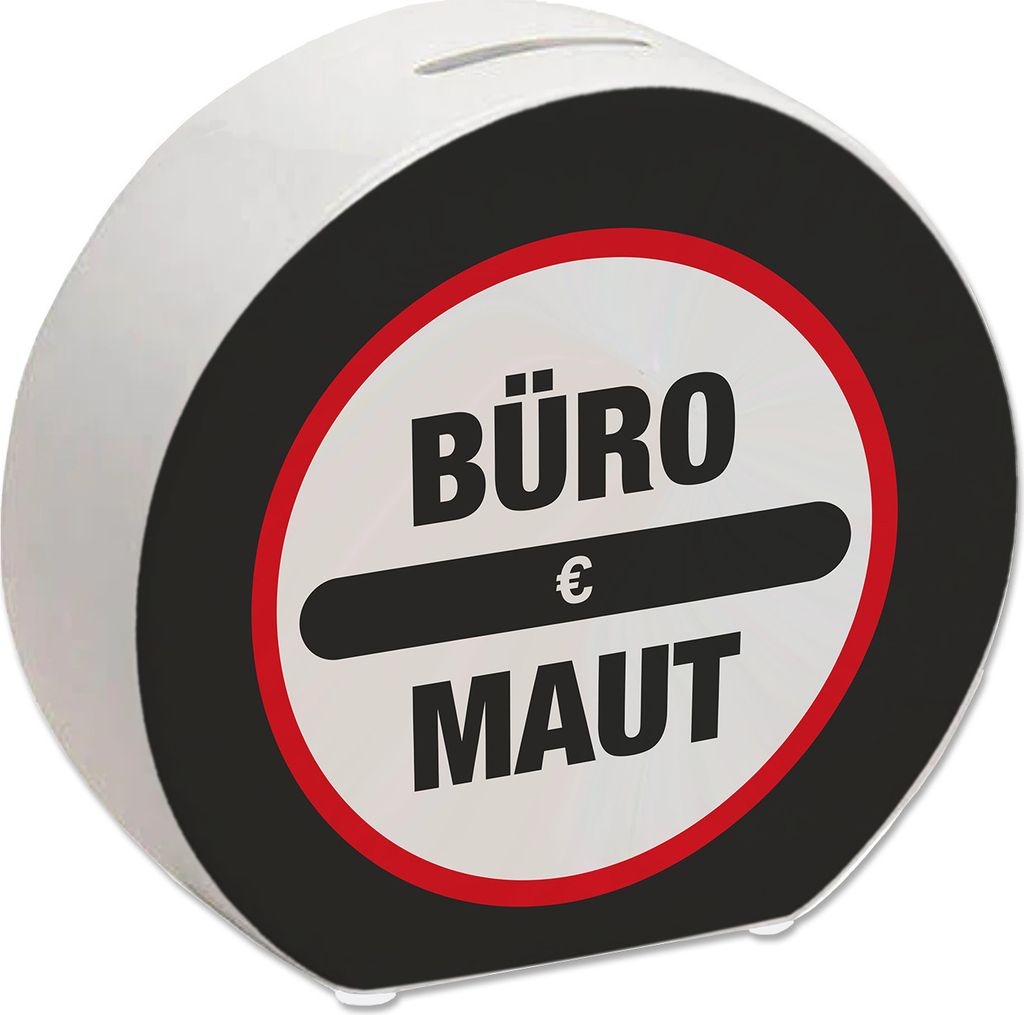 Büro Maut Spardose