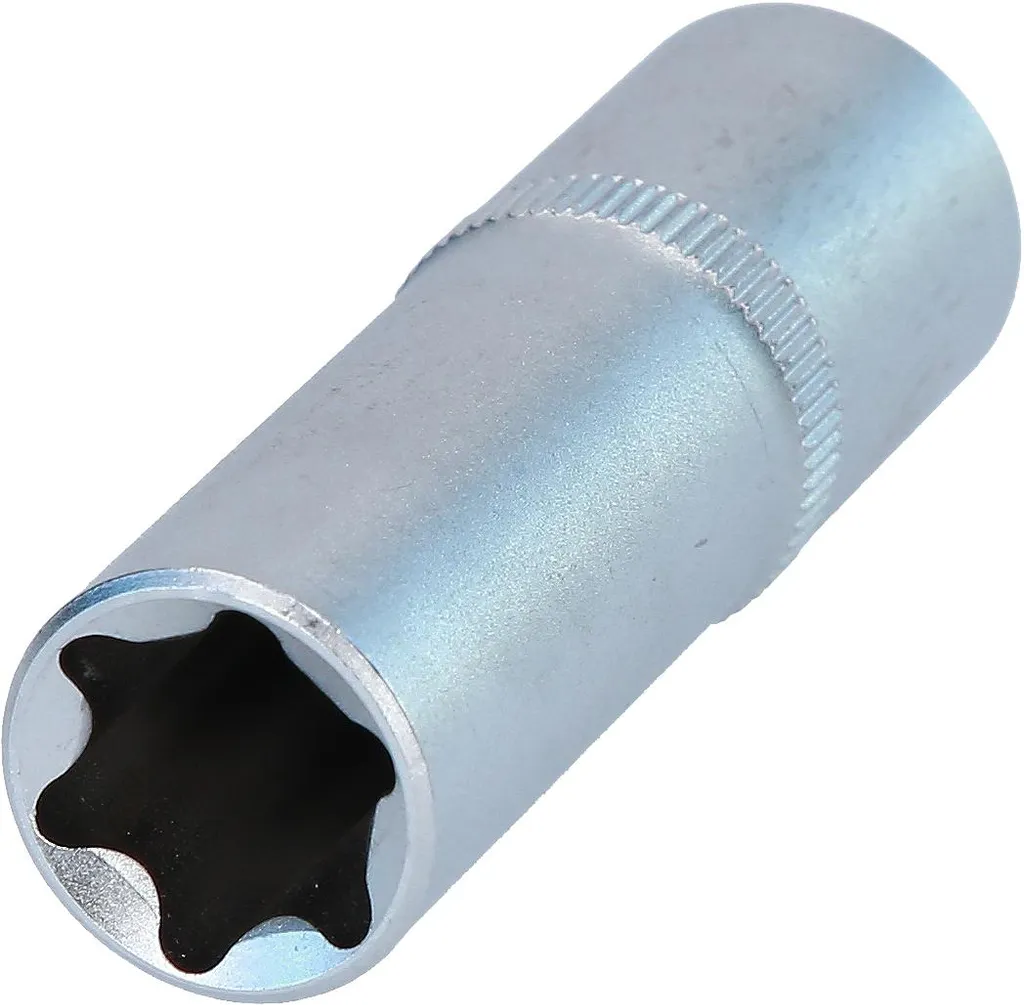 KS TOOLS Torx-E Stecknuss E10, Lang, 3/8" Antrieb – Für Innen-Torx-Schrauben