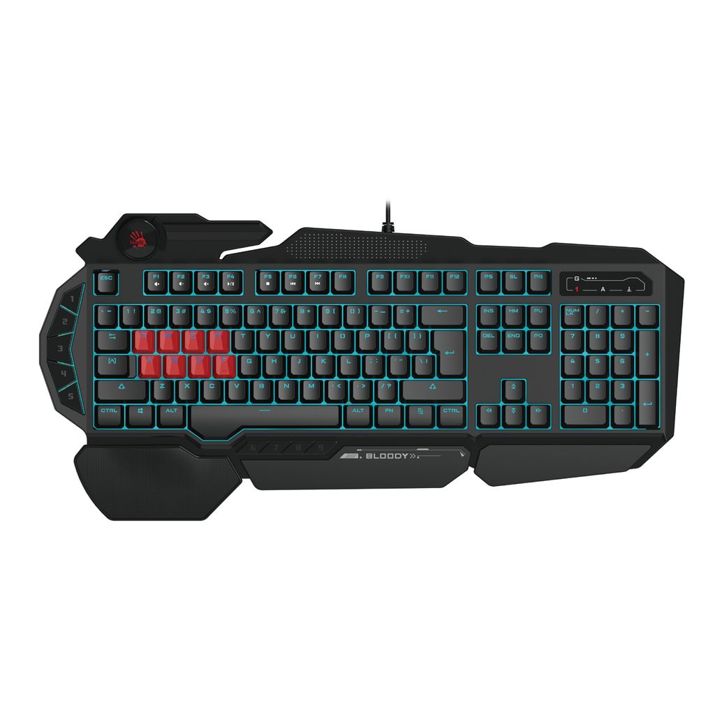 A4tech Bloody B318 tastiera da gioco retroilluminata, USB, Immagine del prodotto 
