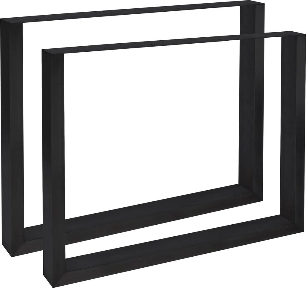 Pied de Bureau Stable Velden 90 cm Inox : Fini les Tables qui Tremblent