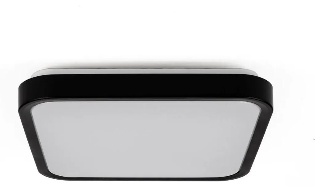 Luminaire LED apparent noir Plano 295x295 mm 18W IP44 - LED Solution 76721