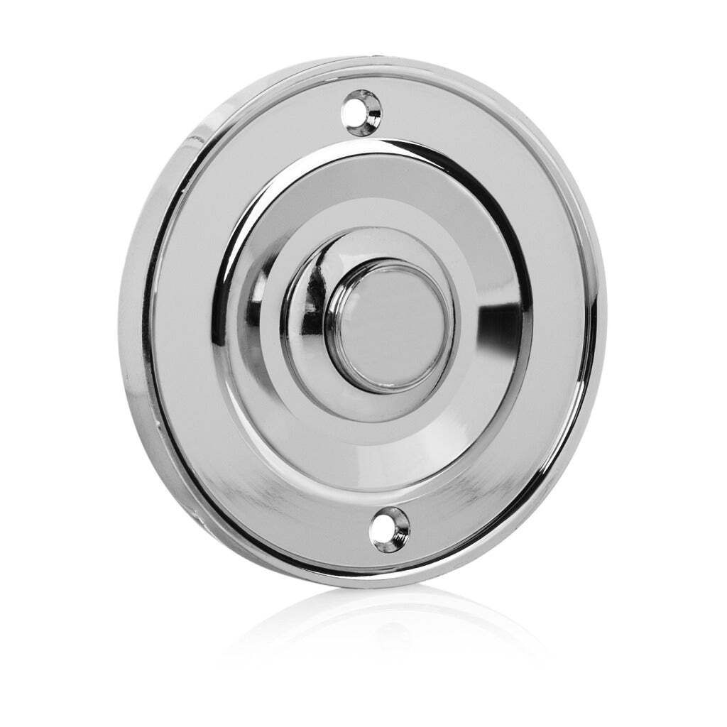 Byron DBW-21073 2207/P1 Kabelgebundene Klingeltaster Chrom Produktbild 