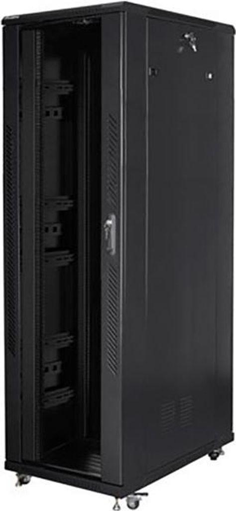 Lanberg 19" 800x1200 Rackmount Installationsschrank sw