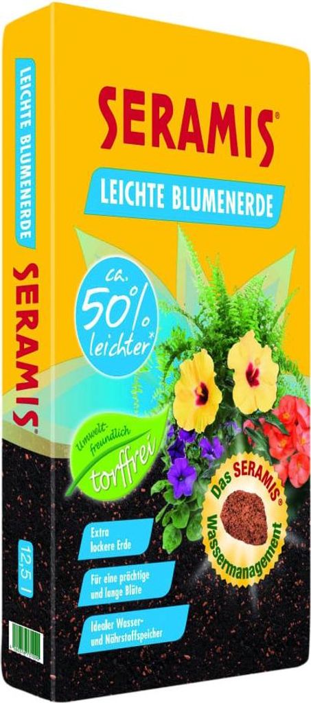 Seramis Torffreie Leichte Blumenerde 12,5 l Produktbild 