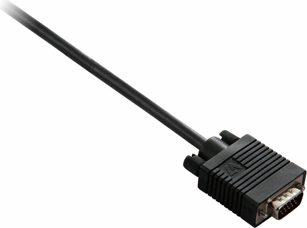 Câble Vidéo VGA Mâle vers Mâle Haute Résolution Noir - Longueur 1.8m