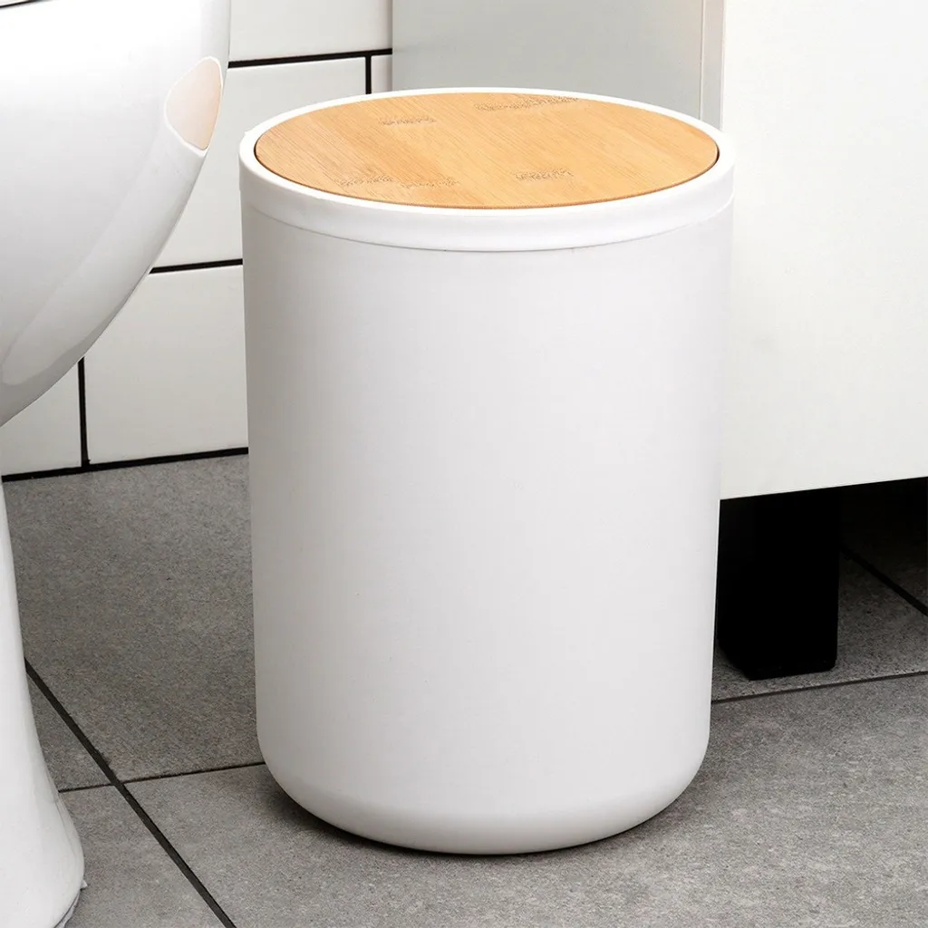 Set Bagno 6 Pezzi Vilde Bianco - Accessori Sicuri e Resistenti - 10