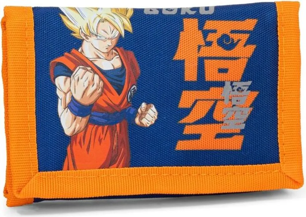 Portafoglio DragonBall Super Goku Orange Blue Gadget Bambino
