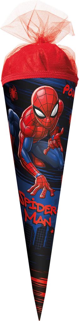 ROTH Geschenk-Schultüte klein Marvel Spider-Man 22 cm rund Produktbild 
