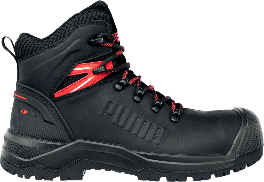 PUMA Sicherheitsschuhe 632740 IRON HD BLACK MID S3 Gr. 39