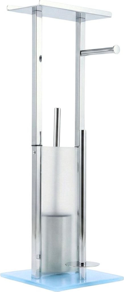 WC-Garnitur mit Papierhalter und Handyablage HYLLA, 65 cm