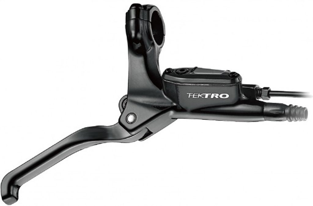 Tektro EL350-RS Bremshebel Links mit SENSOR eBike Unterbrecher Silber  V-Brake