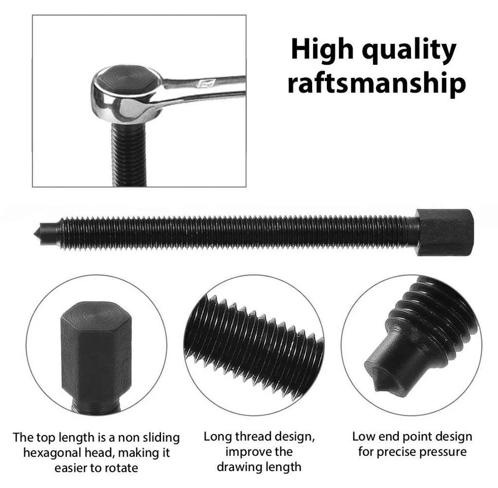 Jeu d'outils pour extracteurs de roulements auto et moto - Pack 12 pcs