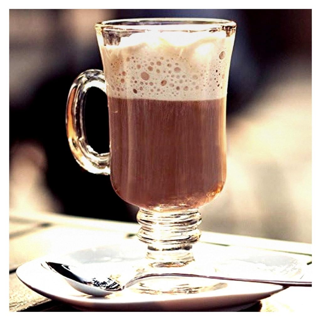 Irish Coffee Gläser Set, 2 Stück, in der Box, ca. 230 cc Fassungsvermögen, Henkelbecher, formschön und elegant