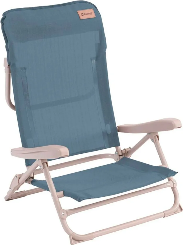 Outwell Seaford chaise de plage robuste avec structure en acier