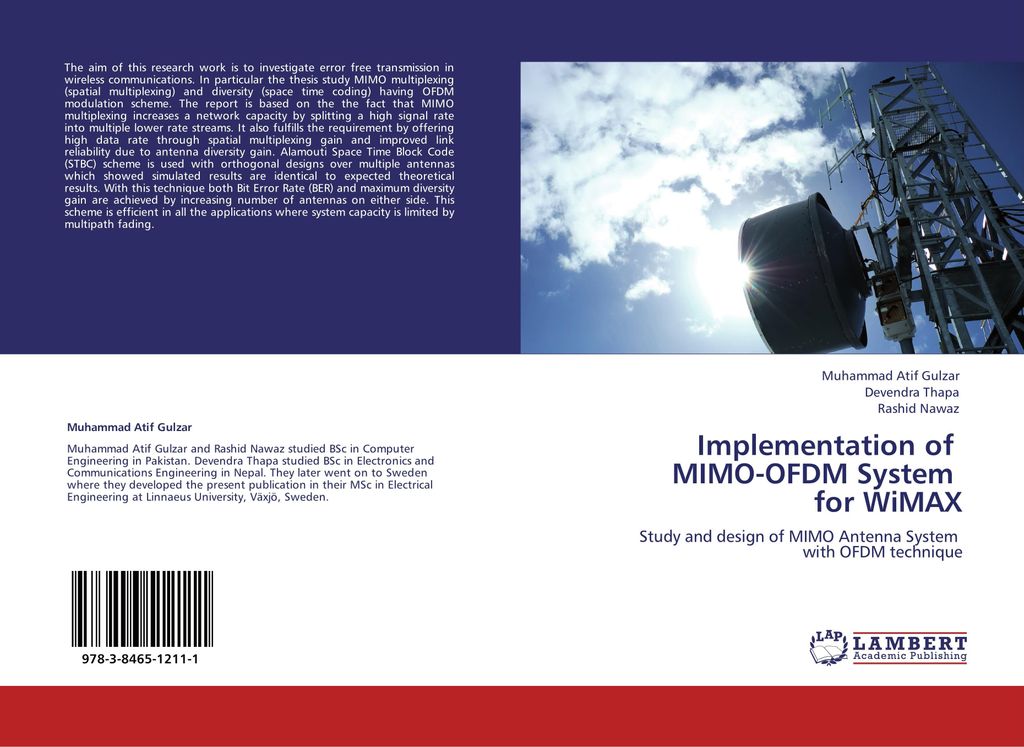 Implementation of MIMO-OFDM System for WiMAX