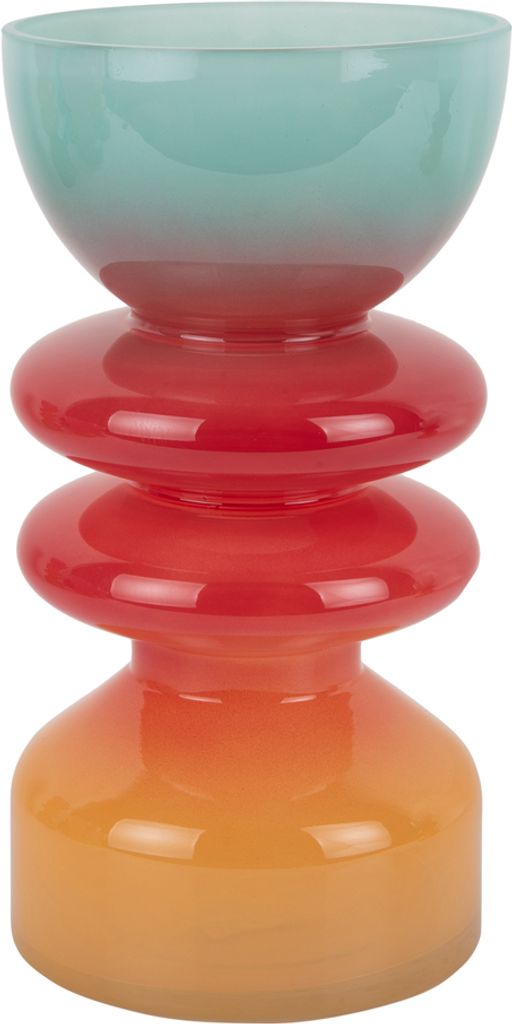 Present Time - Vase Summer Vibes Large - Mehrfarbig