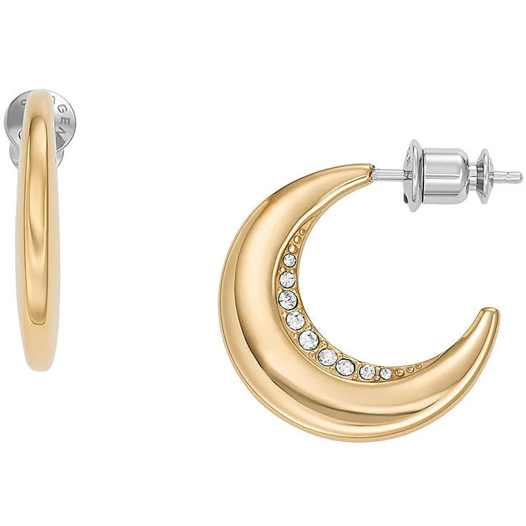Orecchini Skagen Kariana Luna Oro Bianco - Il Regalo Perfetto