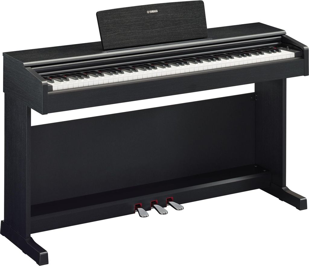 Yamaha ARIUS YDP-145 Digital Piano, schwarz – Klassisches und elegantes digitales Klavier für Einsteiger und Hobbyspieler