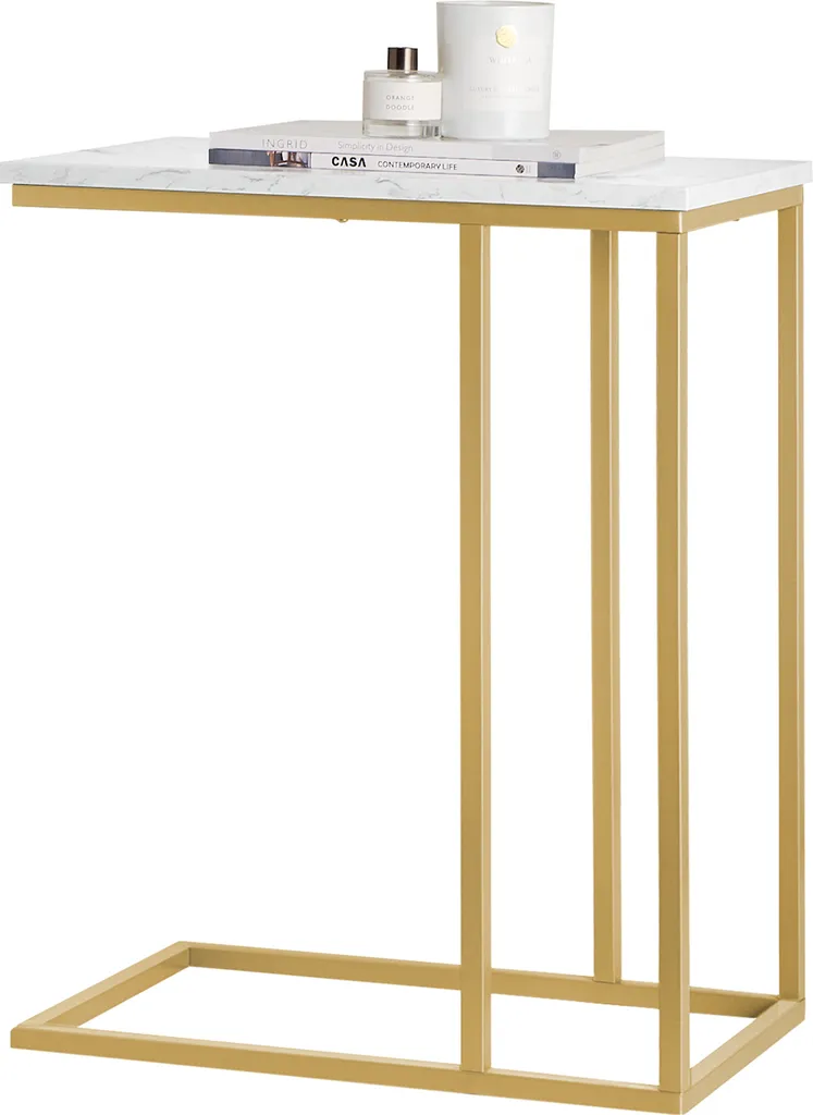 SoBuy FBT87-G Tavolino Tavolo da divano Tavolino da caffè Tavolo da letto Tavolino da visita
