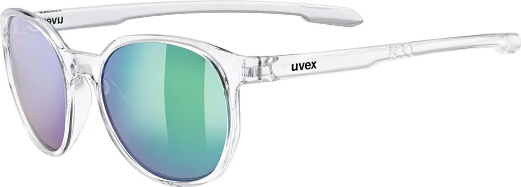 Lunettes de soleil Uvex Lgl 54 Transparentes avec Verres Miroirs Verts