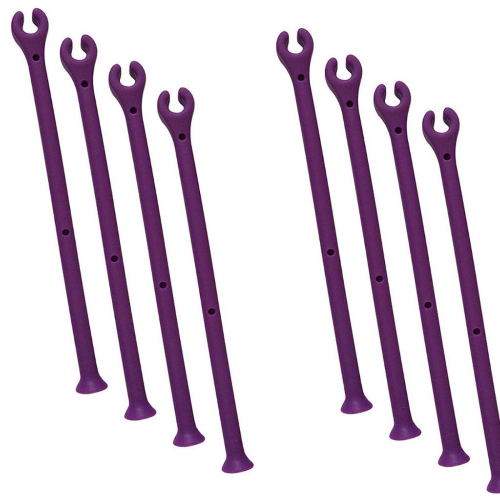 Spülmaschinen-Glashalter-Set – Silikon-Weinglashalter für die Spülmaschine – für sauberes und sicheres, unpoliertes Glas – Küchenhelfer