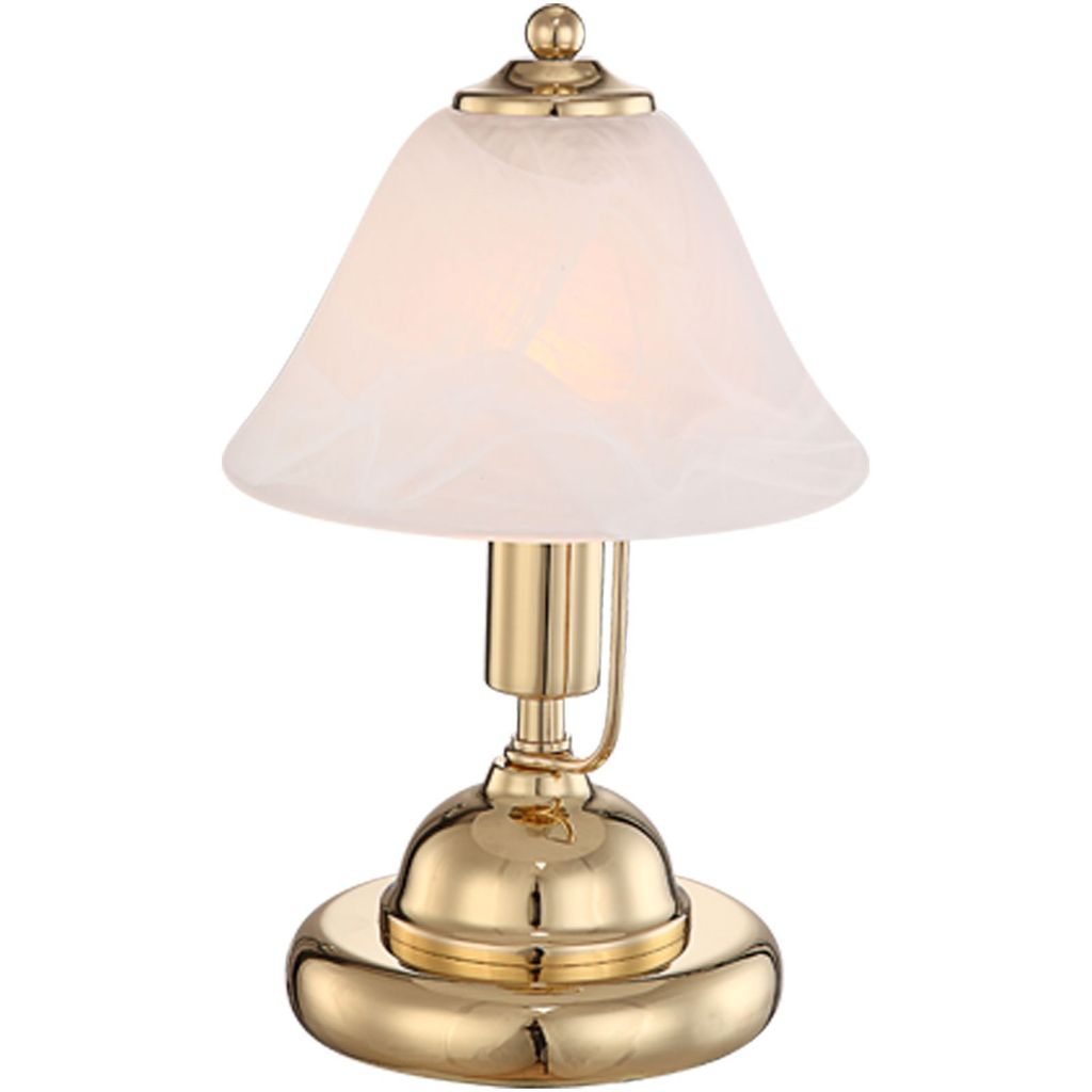Globo Lighting Tischleuchte Metall messingfarben, 1x E14 Produktbild 
