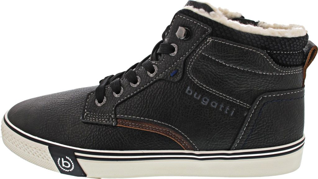 Bugatti Master Sneaker high Schwarz in Gr. 43