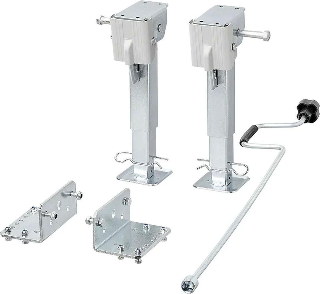 Un support sûr pour la route - 2x supports à manivelle Image du produit 