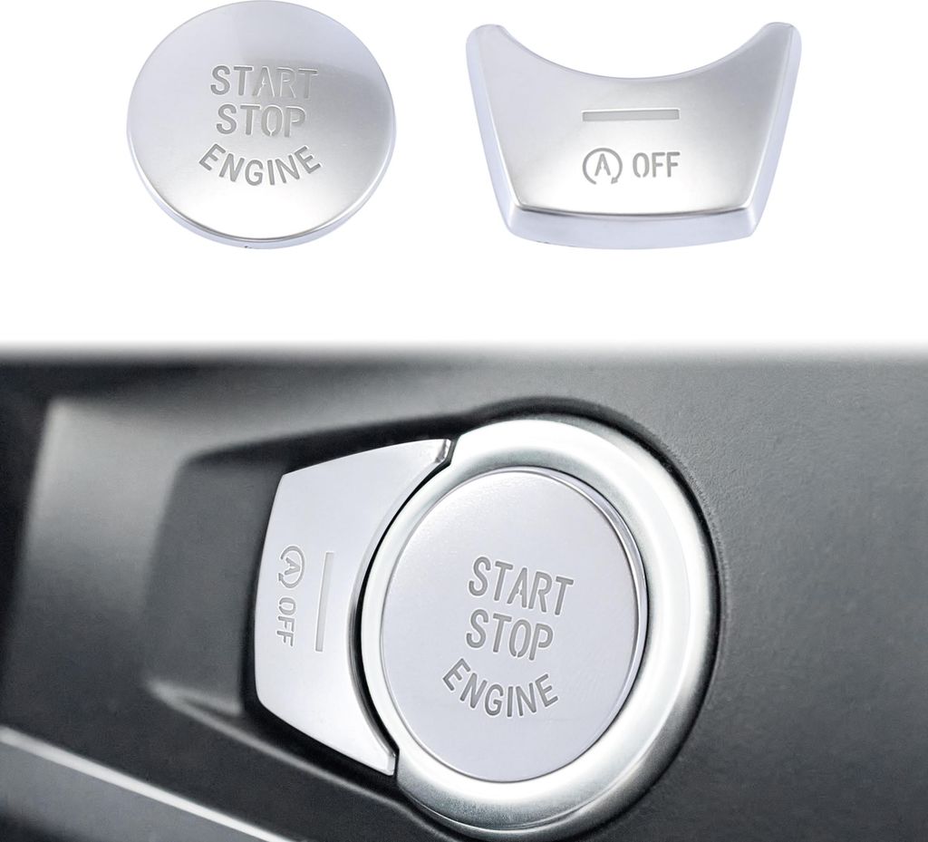Auto Aus und Motor Start Stop Schalter Taste Abdeckung Set Ersatz