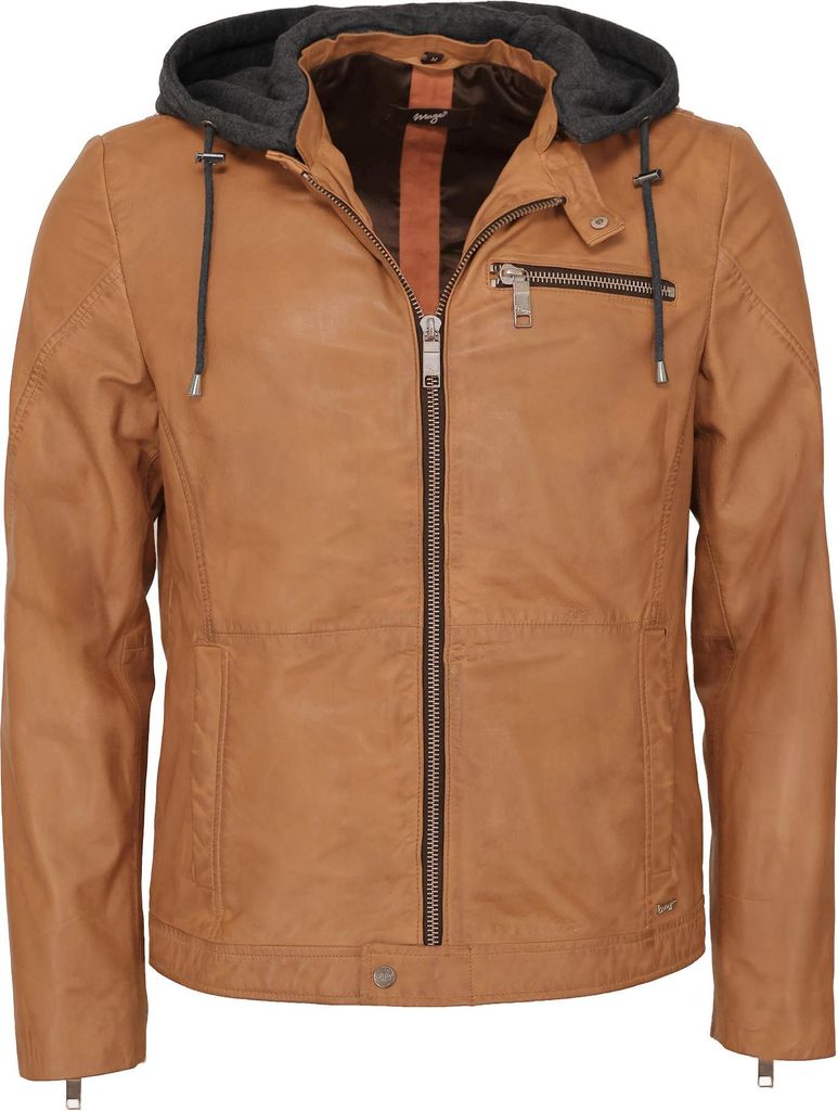 Maze Lederjacke 42021311 Herren cognac XL