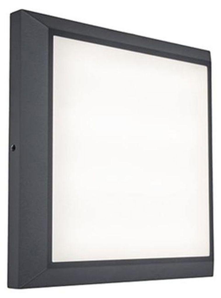 LUTEC, lámpara LED exterior, 4000 K, 20 W, IP54, color Imagen del producto 