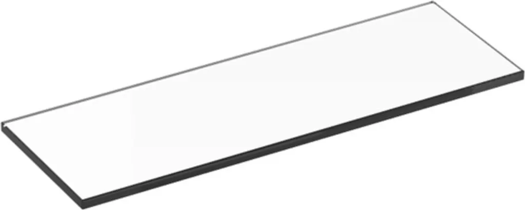 KEUCO PLAN Cristallin-plaque en verre mat en bas, 350x120mm, 14910005300, 14910005300