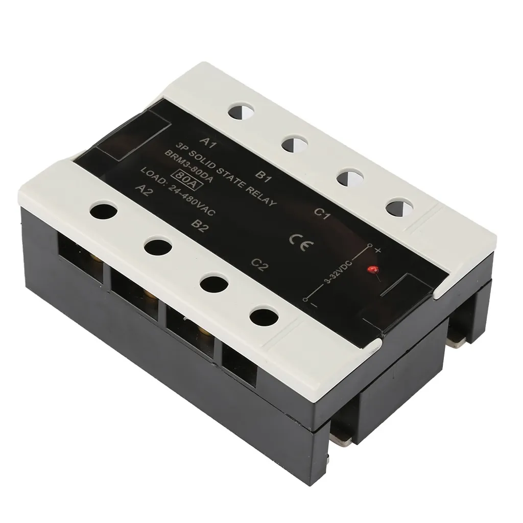 Relais statique 40A BRM3-40DA composant électronique triphasé - 3
