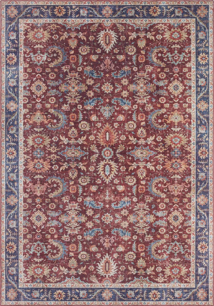 Tapis de chambre bordeaux Asmar Hanse Home pour ambiance cocooning