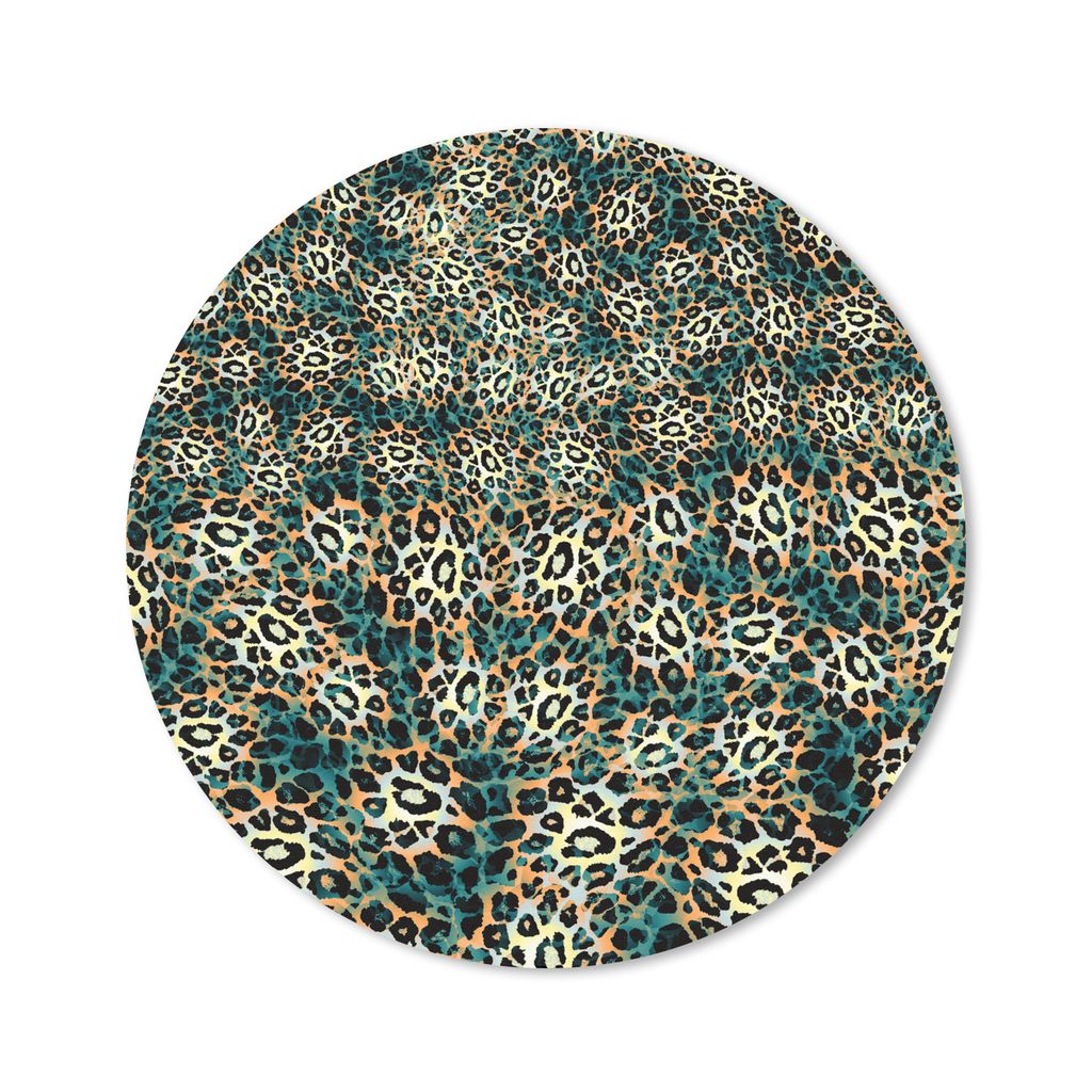 MuchoWow Mauspad Mousepad Leopardenmuster - Muster - Wild 40x40 cm - Mousepads - Maus Mat - Pad - Mausunterlage - Schreibtisch Accessoires