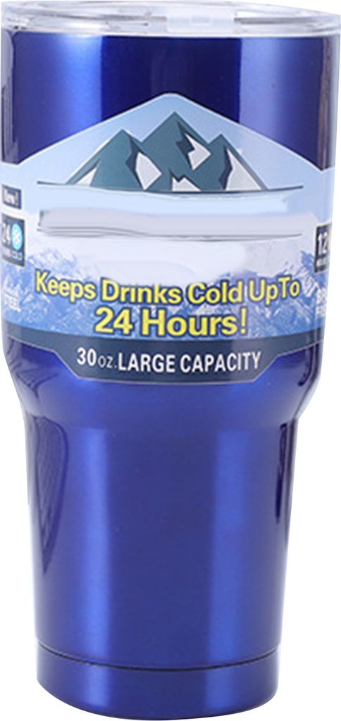 Isolierbecher, 30 oz, Trinkbecher aus Edelstahl mit Deckel für Sport, Camping, Picknick