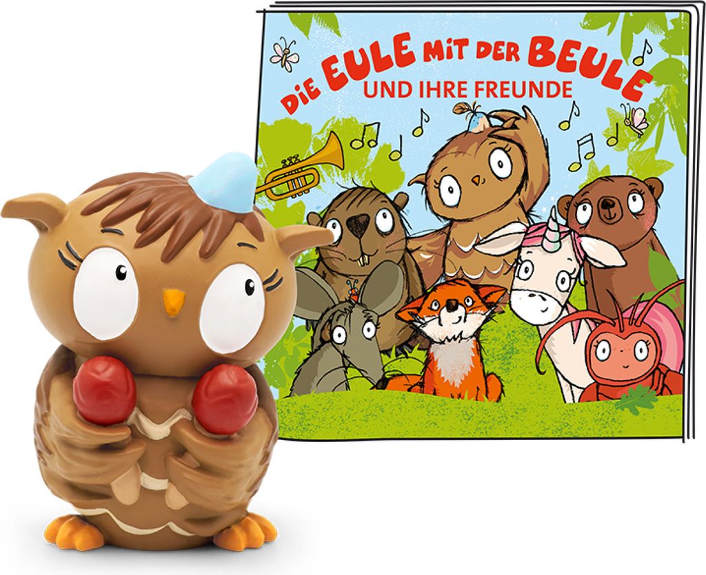 Tonies Hörfigur 10000244 - Die Eule mit der Beule und ihre Freunde - Liederalbum -