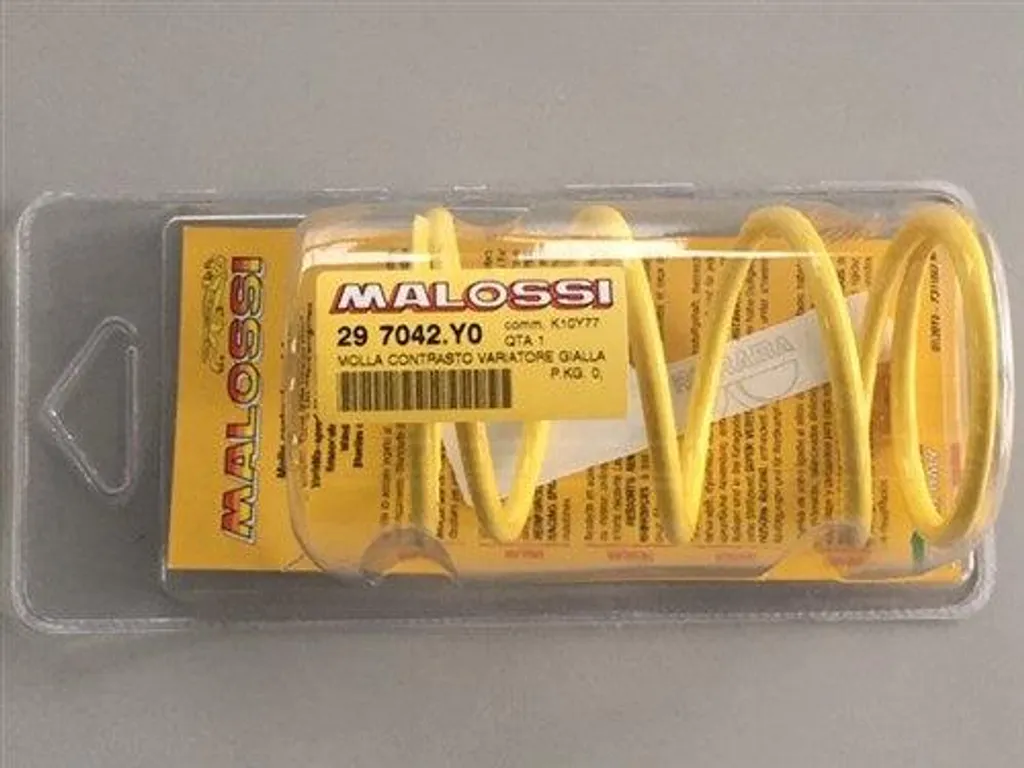Ressort Malossi Jaune pour une accélération fluide Honda Kymco Peugeot