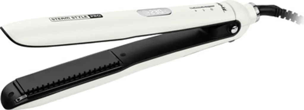 Fer à lisser vapeur Trisa Steam Style Pro idéal pour cheveux épais et frisés