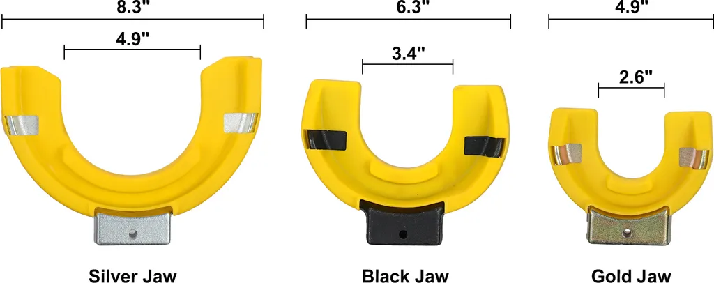 Outil Dépose Ressort de Suspension Interchangeable avec Mallette Jaune - 8