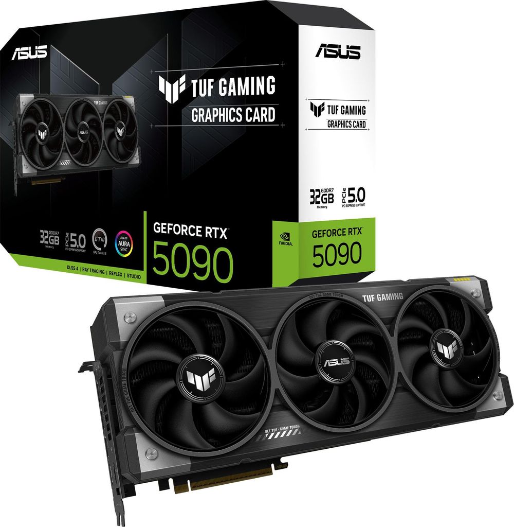 ASUS TUF Gaming GeForce RTX 5090 32GB GDDR7 Gaming Grafikkarte