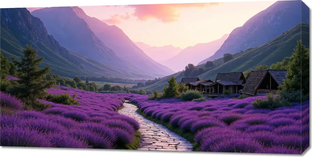 Offerta Quadro 100x50 Crochi su Tela | Pronto da Appendere Online