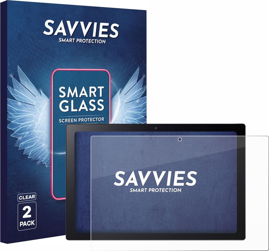 2x Savvies Schutzglas Folie für Acer Chromebook Tab 311 9H Panzer Schutzfolie Glas Displayschutz klar transparent