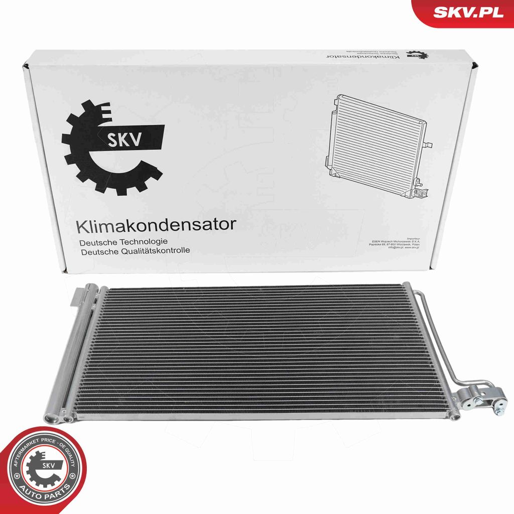 ESEN SKV 86SKV348 Kondensator Klimaanlage Klimakondensator für FORD FOCUS III Turnier +Trockner