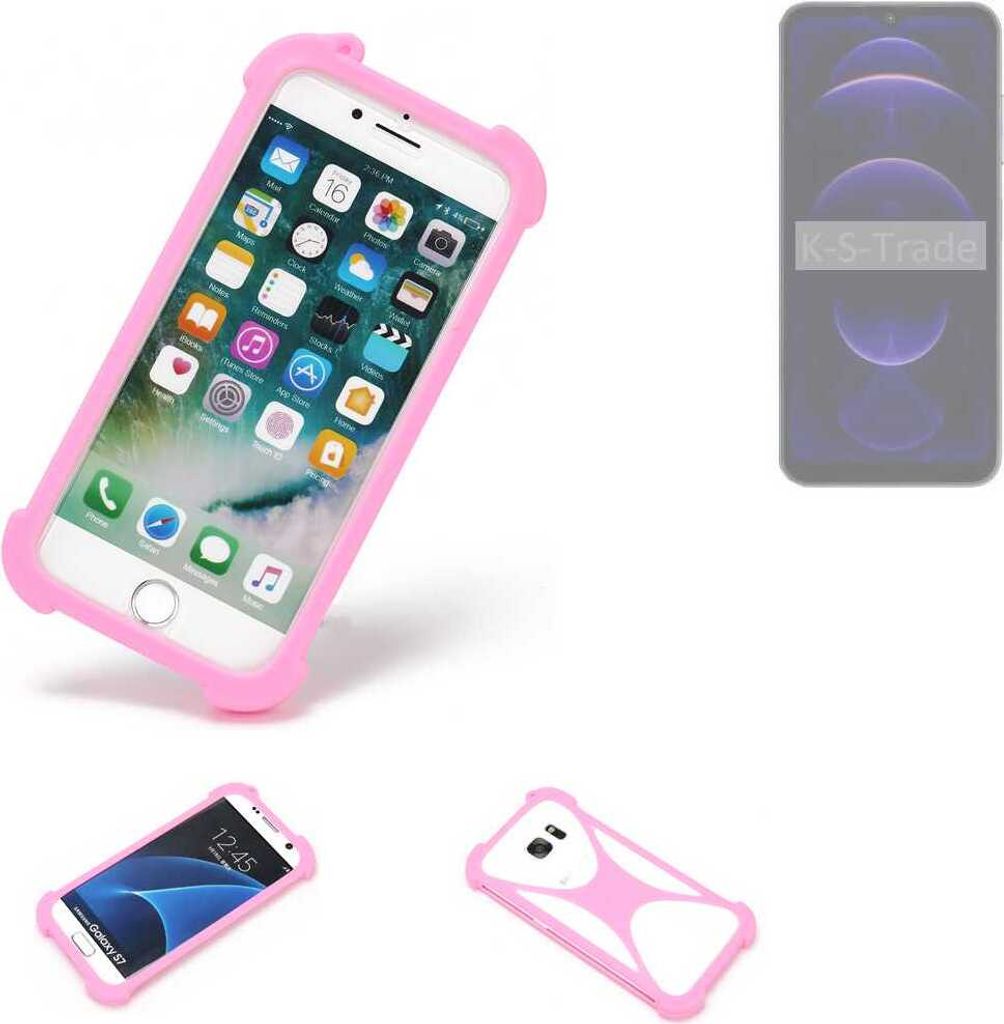 K-S-Trade Handy Hülle kompatibel mit Hotwav Note 13 Schutz Hülle Bumper Silikon Schutz Hülle Cover Case Silikoncase Silikonbumper TPU Softcase