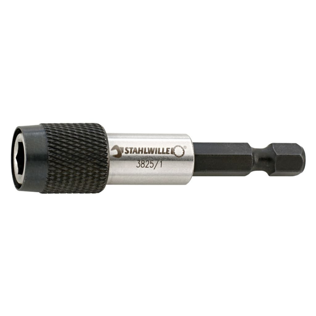 STAHLWILLE 1/4 Bit-Schnellwechselhalter Abtriebssechskant 1/4 L.62mm