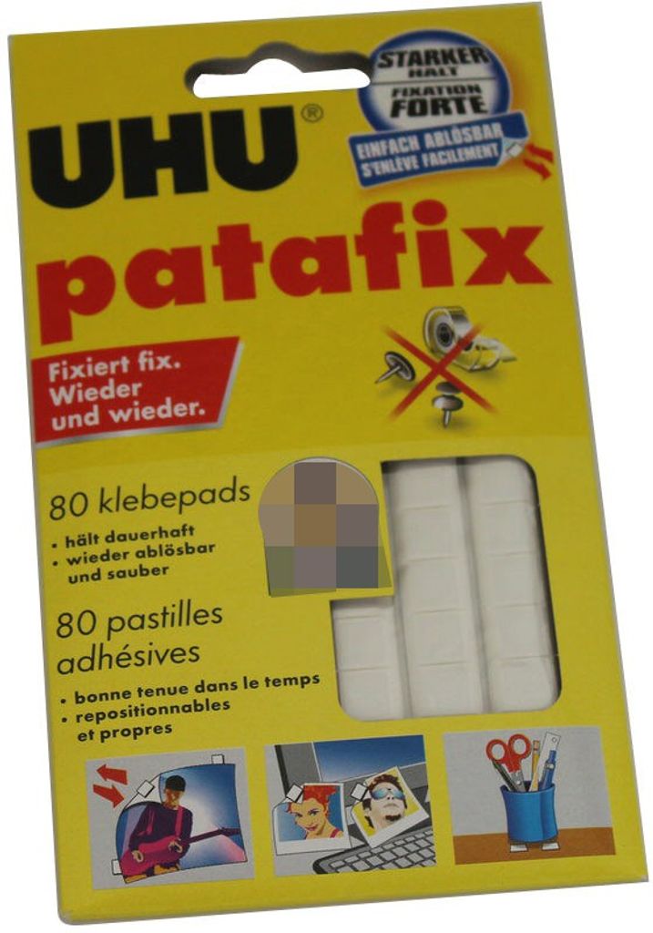 Lepiaca podložka UHU PATAFIX, 80 kusov Obrázok produktu 8
