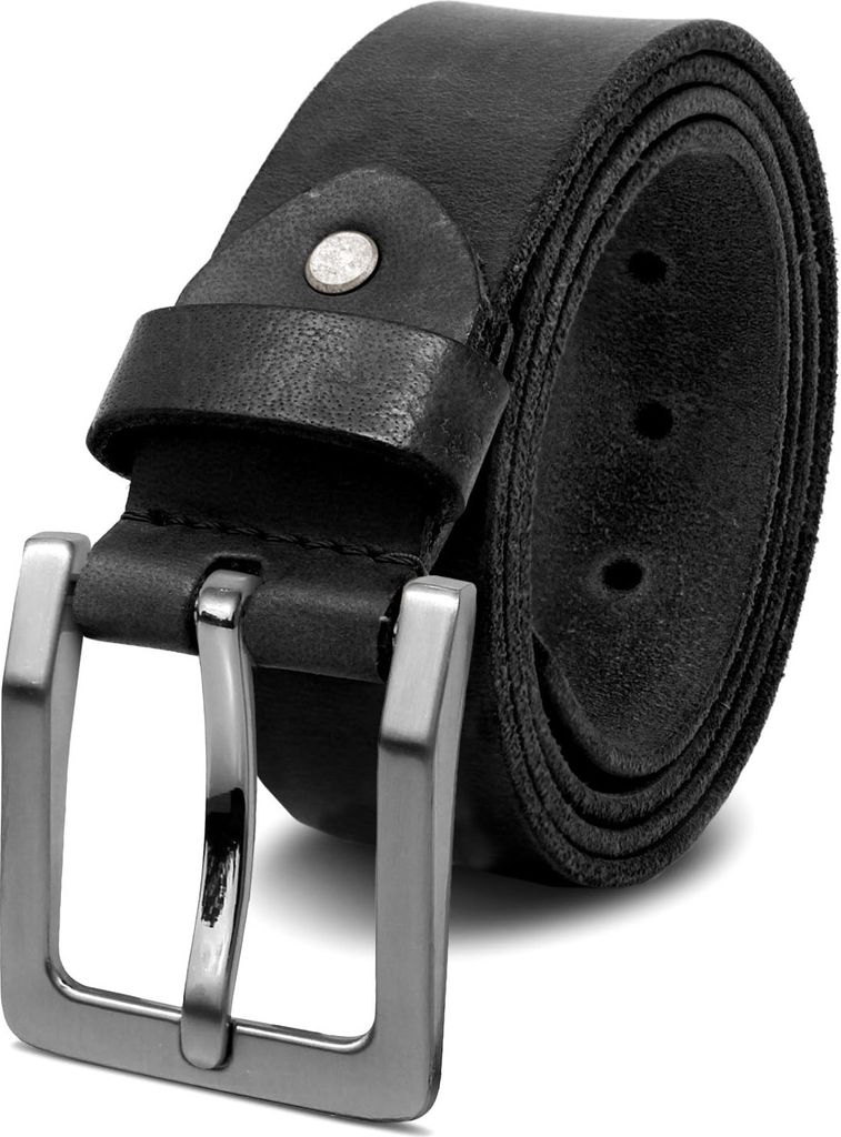 ROYALZ 'Oakland' Antik Vintage Ledergürtel Herren Produktbild 